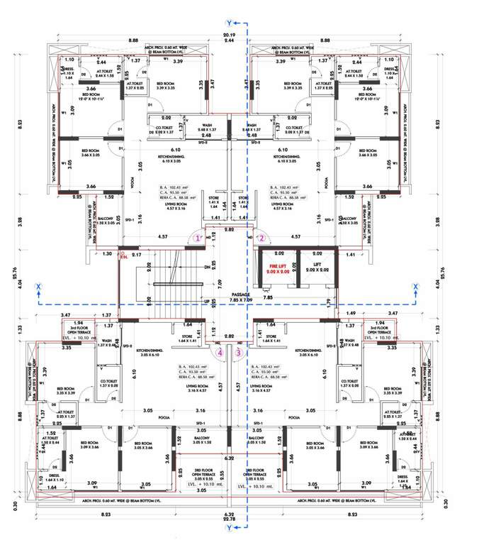  siddhi vinayak elements phase 1 Block A Cluster Plan