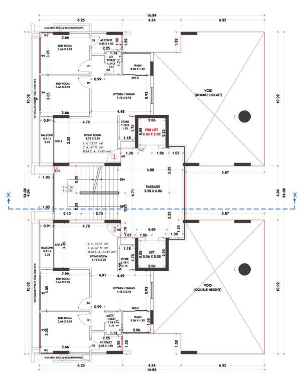  siddhi vinayak elements phase 1 Block B Cluster Plan
