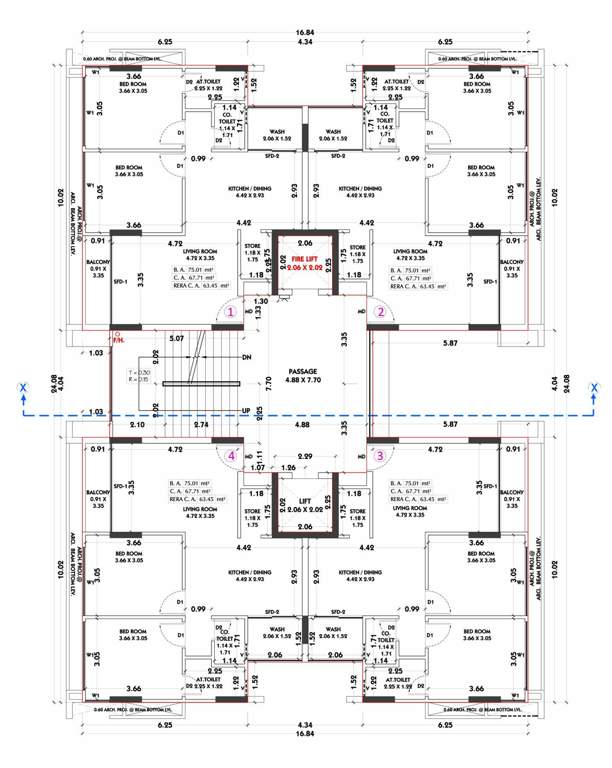  siddhi vinayak elements phase 1 Block B Cluster Plan