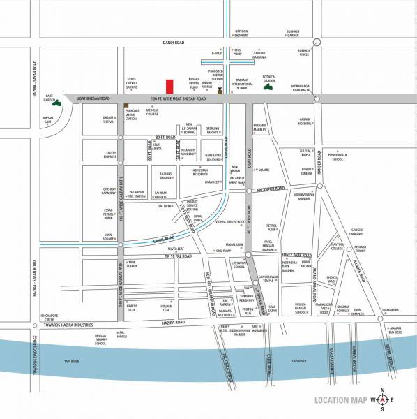  siddhi-vinayak-elements-phase-1 Location Plan