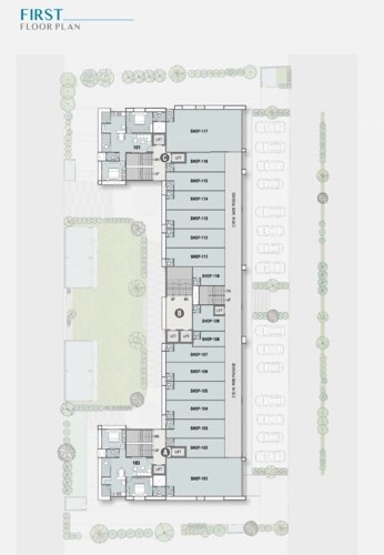 antilia-anant Block C Cluster Plan for 1st Floor