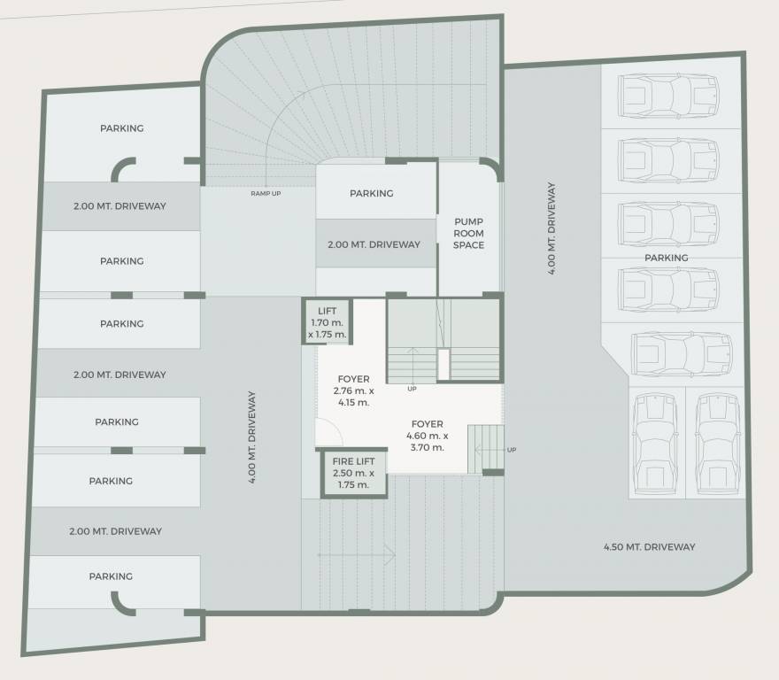  olive xiv Olive XIV Cluster Plan For Basement  