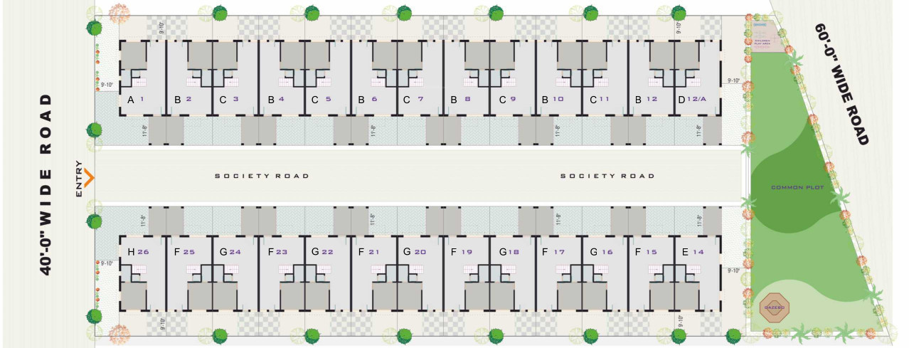  shivalay palace Layout Plan