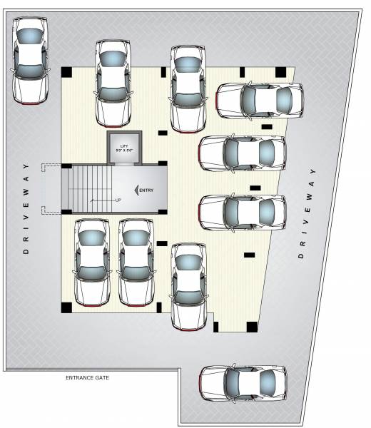  janak-regency Janak Regency Stilt Cluster Plan