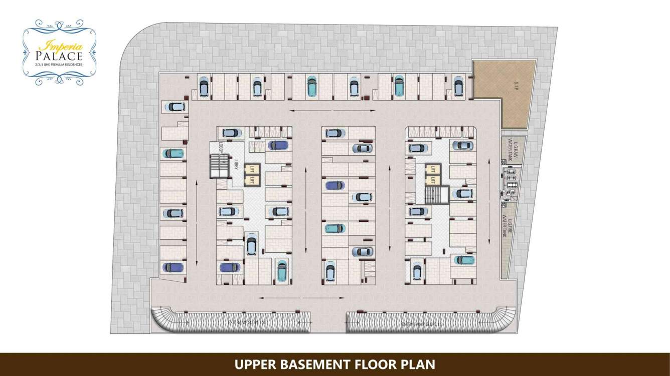  imperia palace Block 1 Cluster Plan