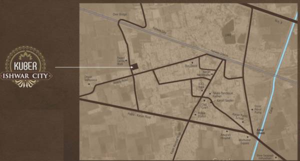  kuber-ishwar-city Location Plan