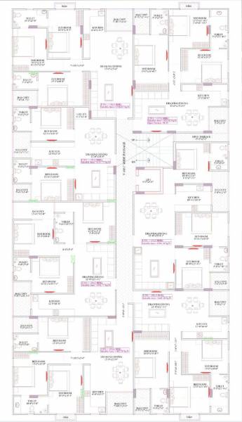  arya-mansion Block A Cluster Plan