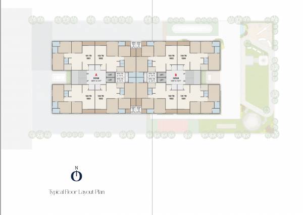  crown-80 Block A Cluster Plan