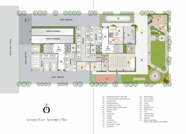  crown-80 Block A Cluster Plan