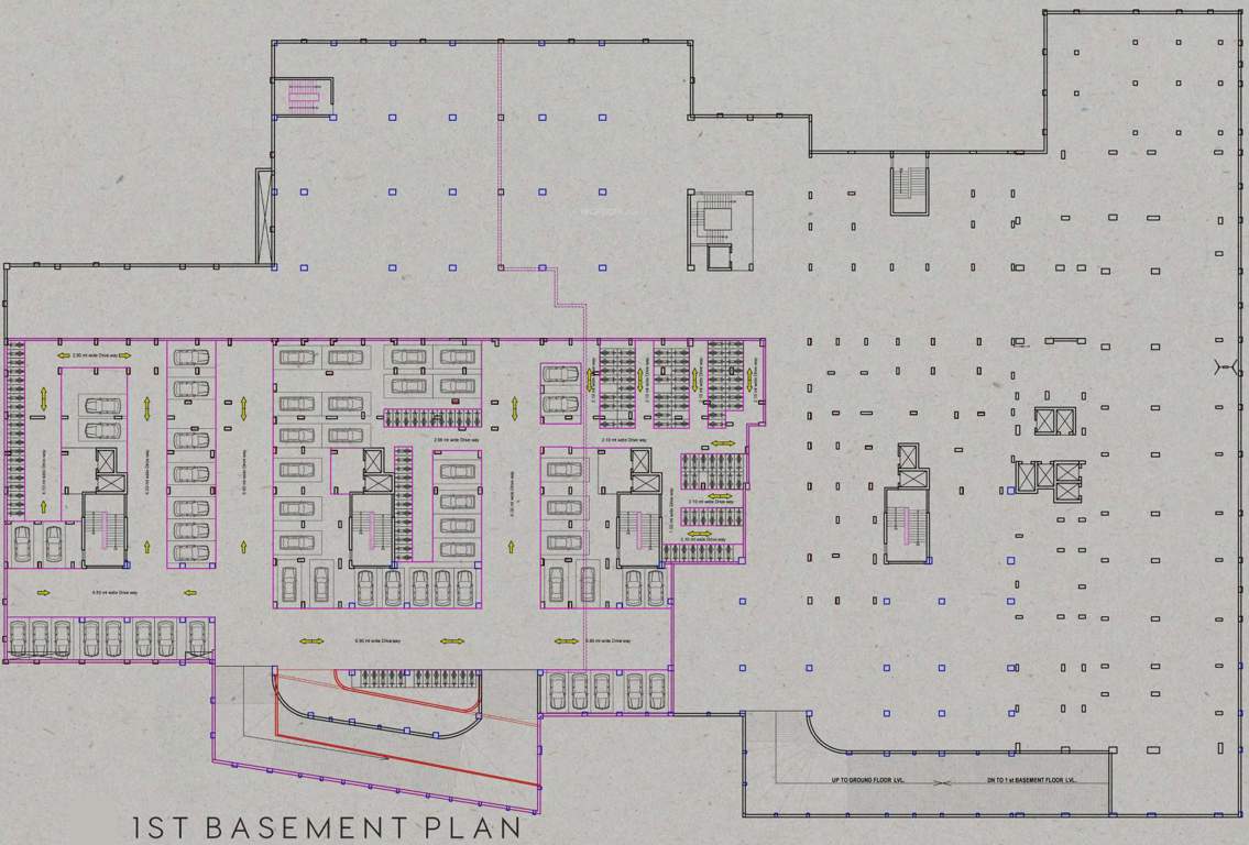 atlas A To D 1st Basement Cluster Plan
