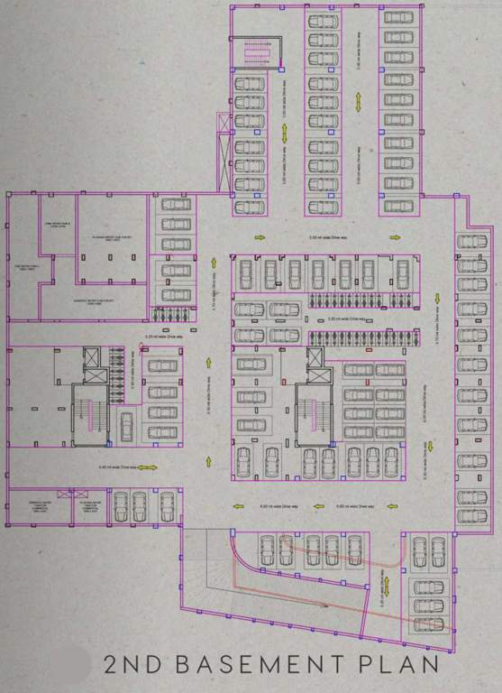  atlas A To D 2nd Basement Cluster Plan