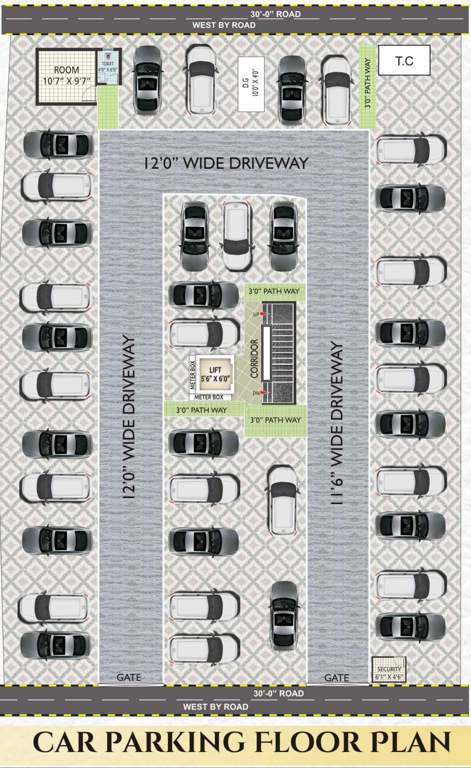  slv nivasa SLV Nivasa Car Parking Cluster Plan