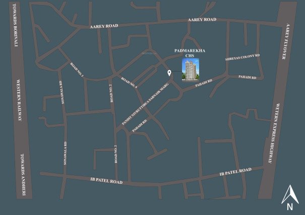  padma rekha chsl Location Plan