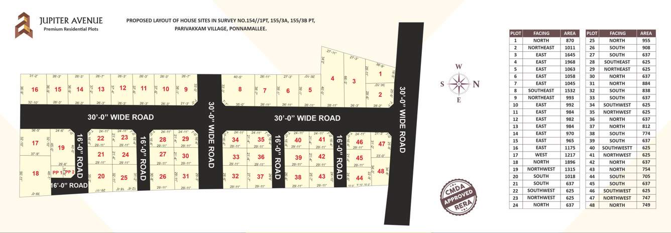  jupiter avenue Layout Plan