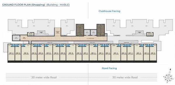  aayan Arihant Aayan Cluster Plan For Ground Floor