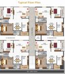  dikshita-pride-block-a-and-b Block A Cluster Plan from 1st to 5th Floor