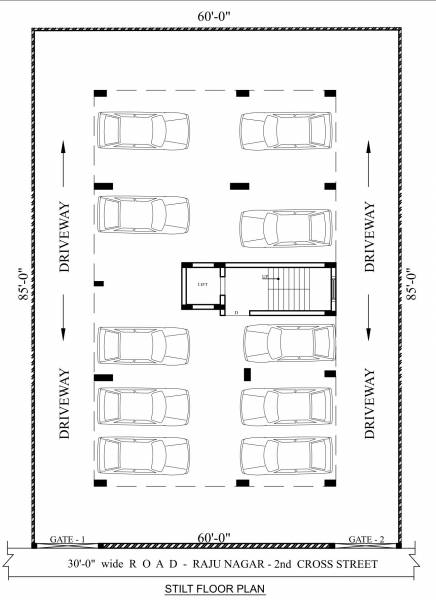  guru-atulya Sree Guru Atulya Cluster Plan For Ground Floor
