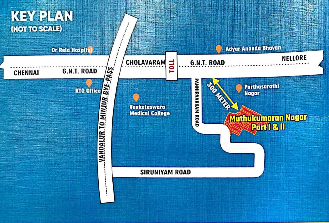  muthukumaran nagar part i Location Plan