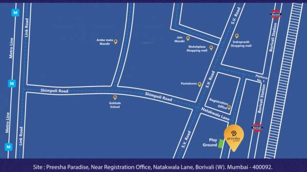  preesha-paradise Location Plan