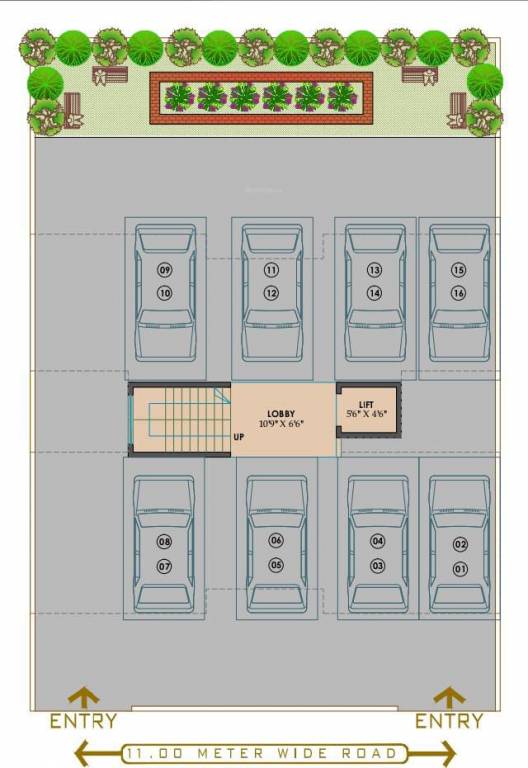  diya homes Diya Homes Cluster Plan