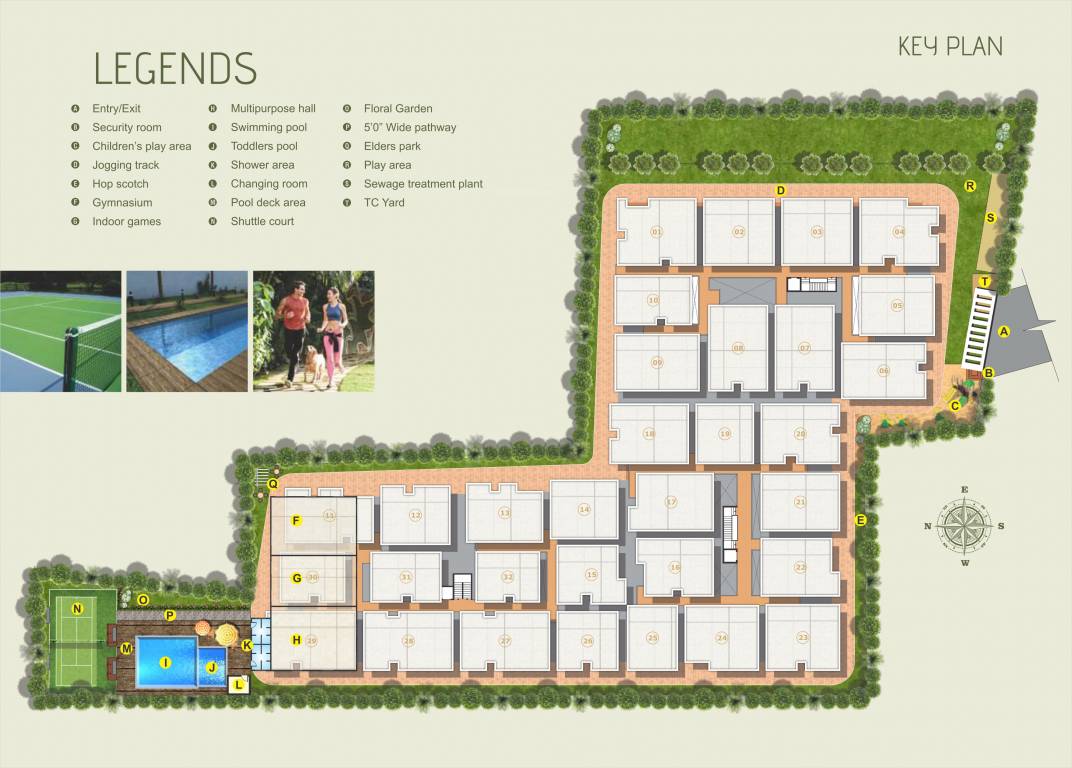  brindavanam Layout Plan