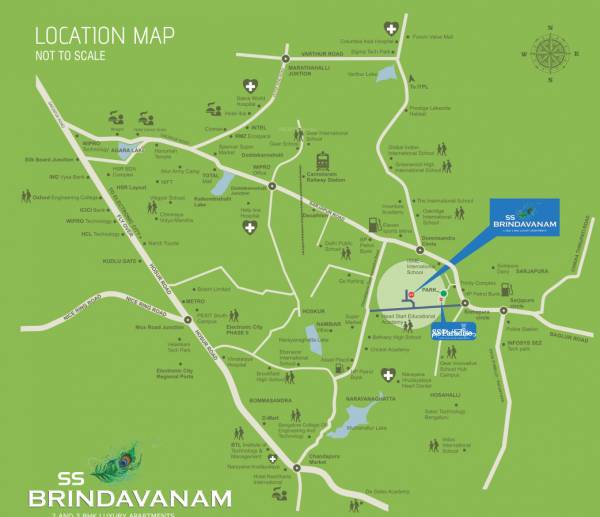  brindavanam Location Plan