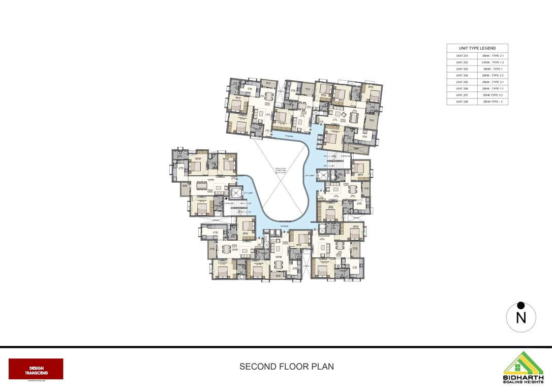  greenwoods Greenwoods Cluster Plan for 2nd Floor
