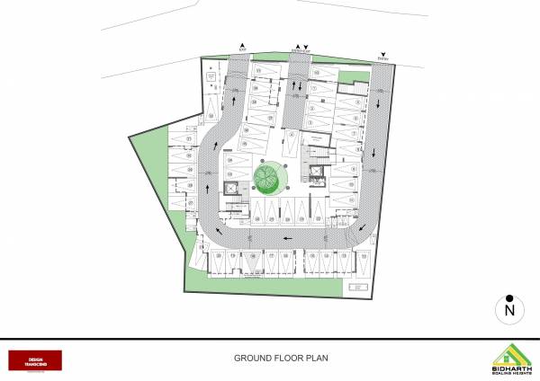  greenwoods Greenwoods Cluster Plan for ground Floor