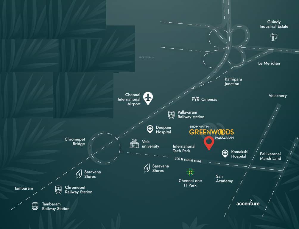  greenwoods Location Plan