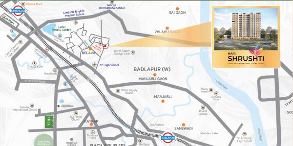  hari-shrushti Location Plan