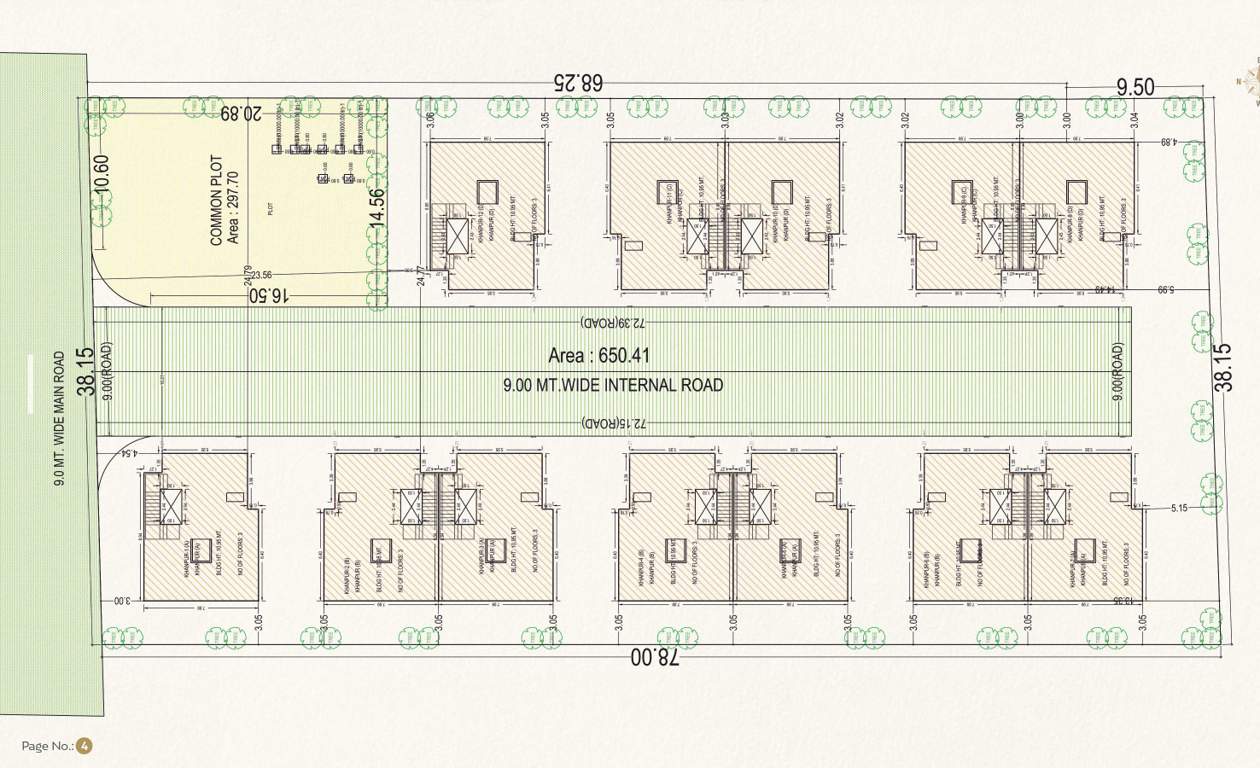  aarana villa Layout Plan