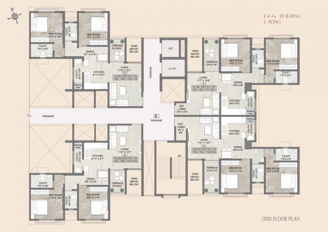  anika piccadilly phase 2 EFG Building Cluster Plan