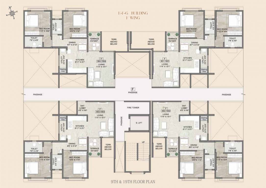  anika piccadilly phase 2 EFG Building Cluster Plan