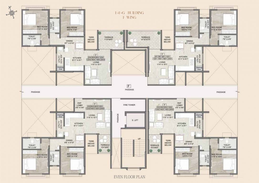  anika piccadilly phase 2 EFG Building Cluster Plan
