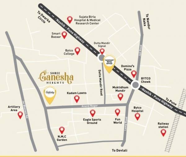  shree-ganesha-heights Location Plan
