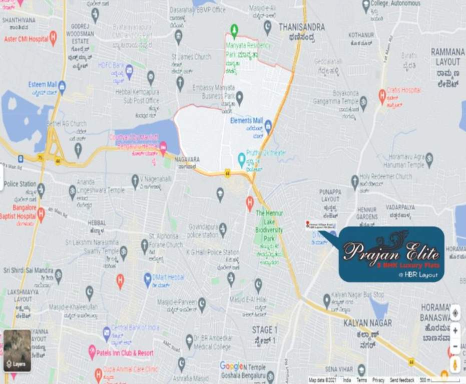  prejen elite Location Plan