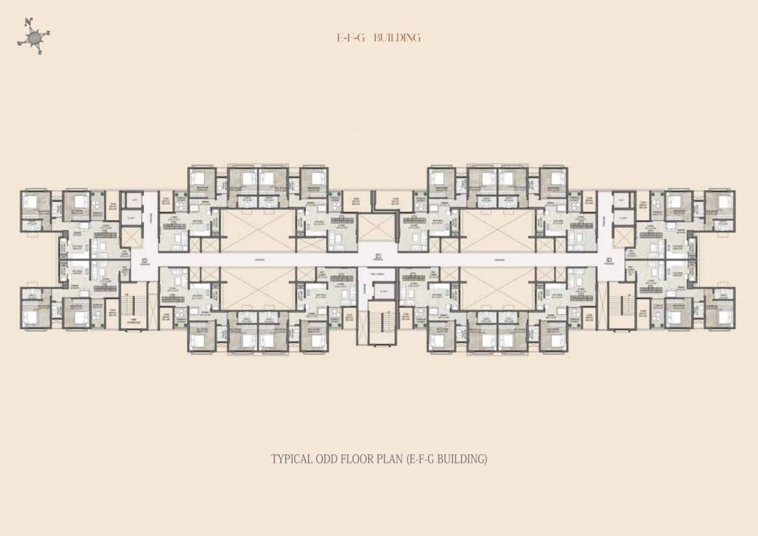  anika piccadilly Tower 1 Cluster Plan