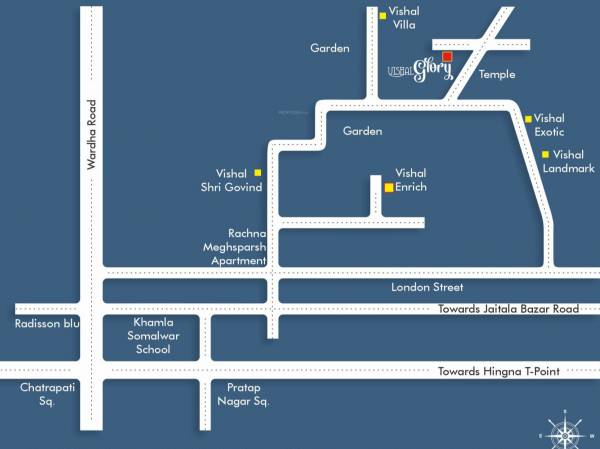 Location Plan vishal-glory Location Plan