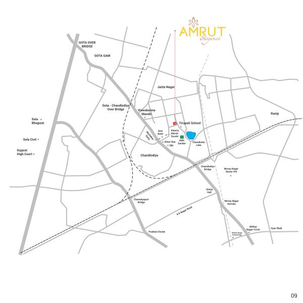  amrut-elegance Location Plan