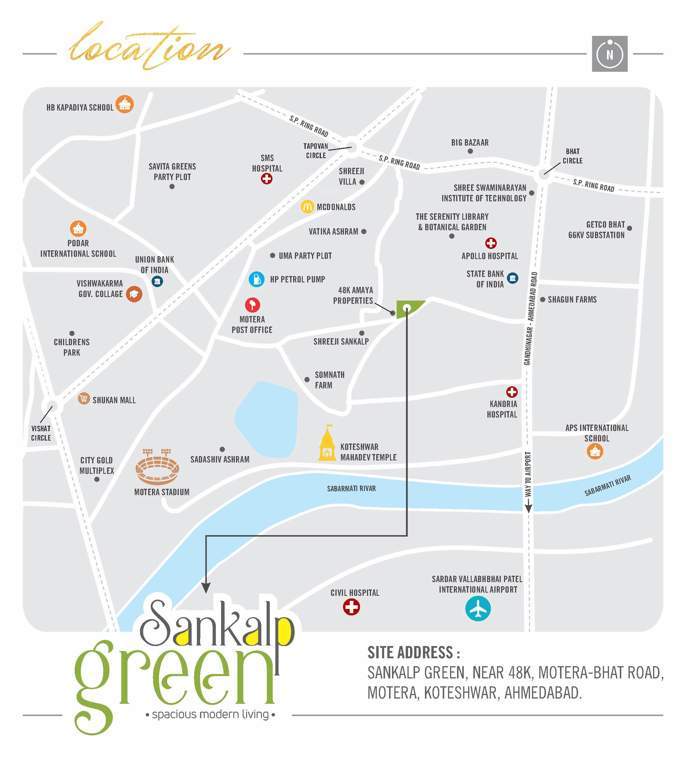  green Location Plan