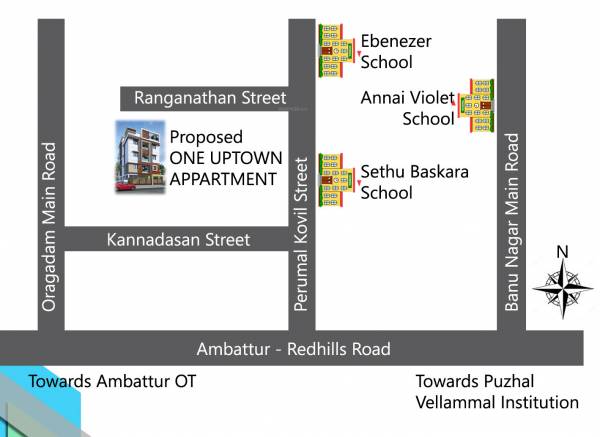  one-uptown Location Plan