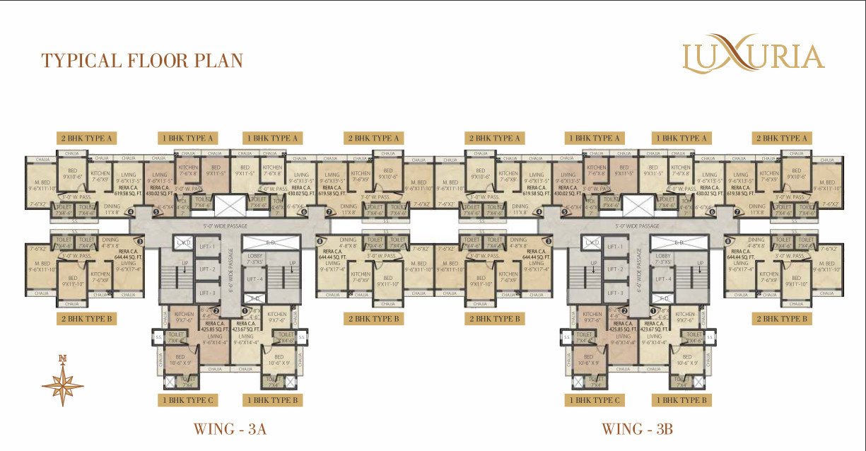  luxuria Cluster Plan