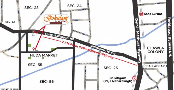 Location Plan gokulam Location Plan