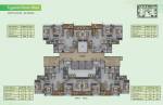 Dosti Greenscapes - Phase 2 - Wing G / C2A Wing Cluster Plan  greenscapes Dosti Greenscapes - Phase 2 - Wing G / C2A Wing Cluster Plan