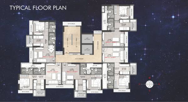  west-residency Shraddha West Residency Cluster Plan