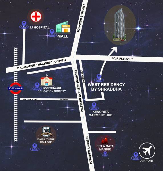  west-residency Location Plan