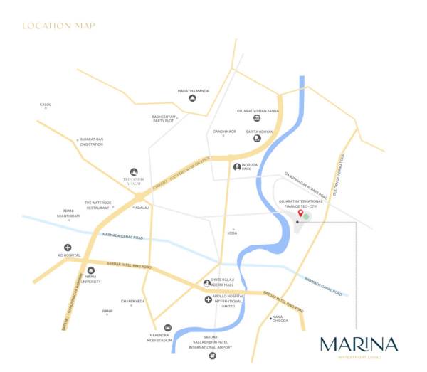  marina Location Plan