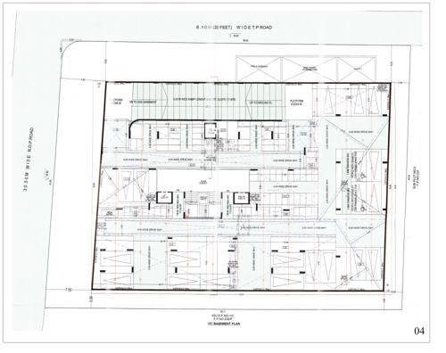  sankalp-ananta Sankalp Ananta BAsement 1 Floor Cluster Plan