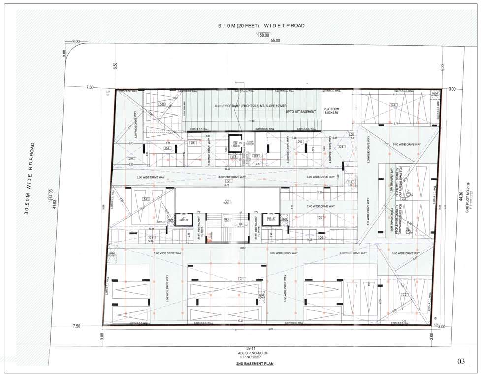  sankalp ananta Sankalp Ananta Basement 2 Floor Cluster Plan