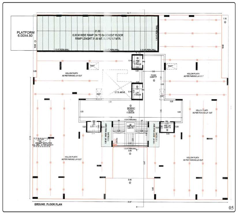  sankalp ananta Sankalp Ananta Ground Floor Cluster Plan